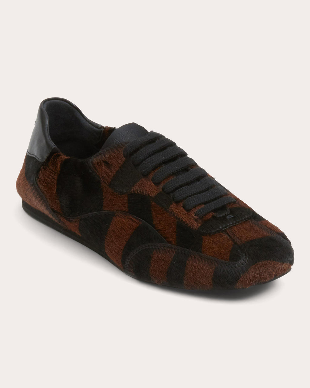 Georgie Zebra Calf Hair Sneaker
