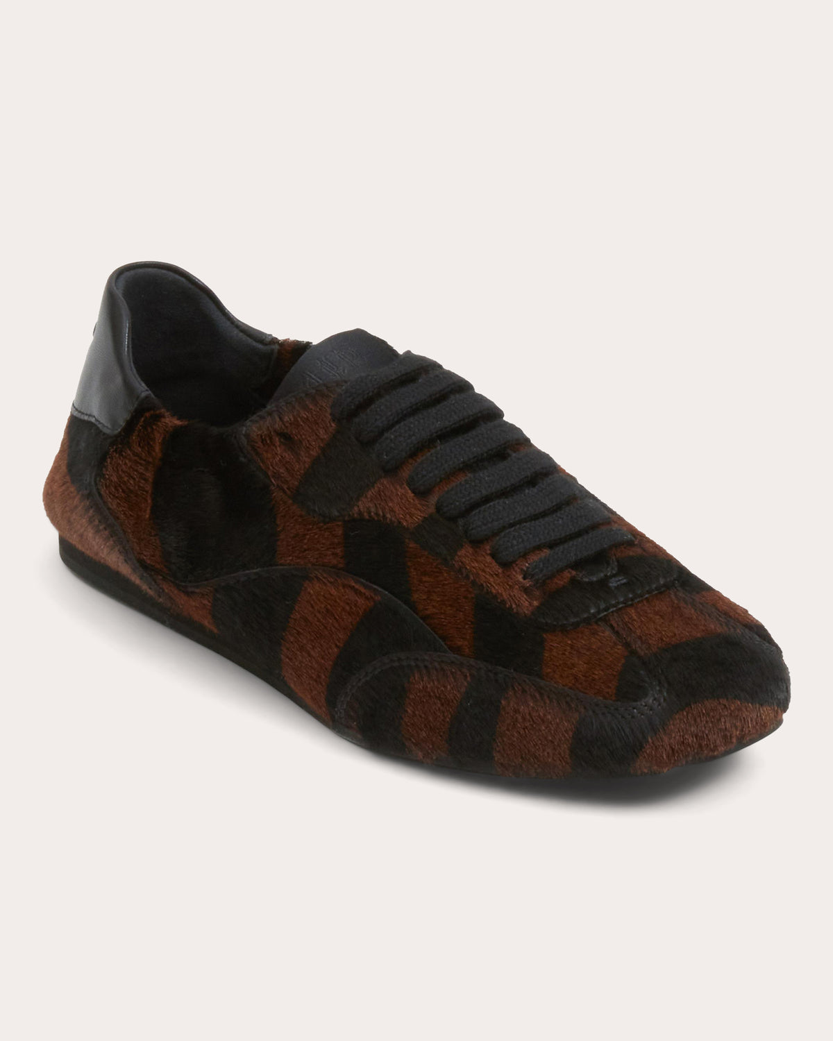 Georgie Zebra Calf Hair Sneaker