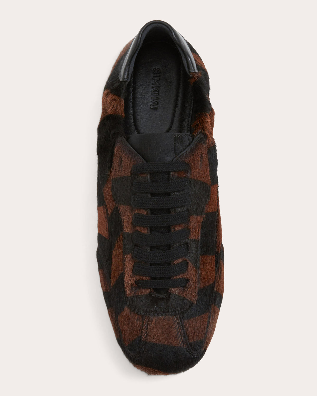 Georgie Zebra Calf Hair Sneaker