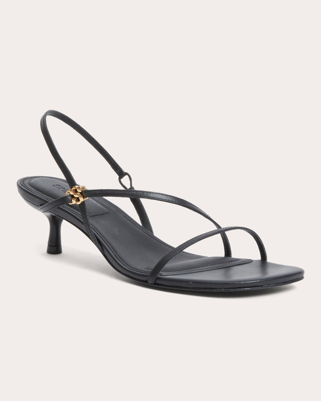 Cedonia Logo Strappy Leather Sandal