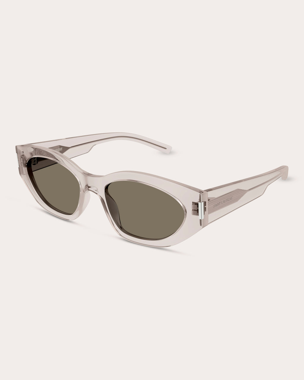 Transparent Cat-Eye Sunglasses