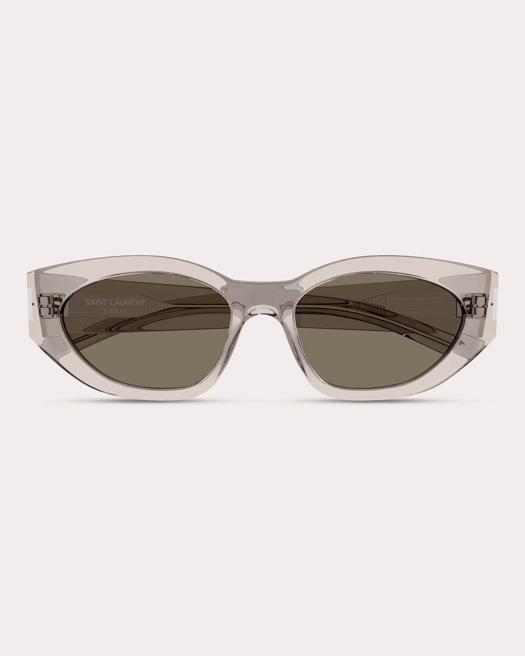 Transparent Cat-Eye Sunglasses