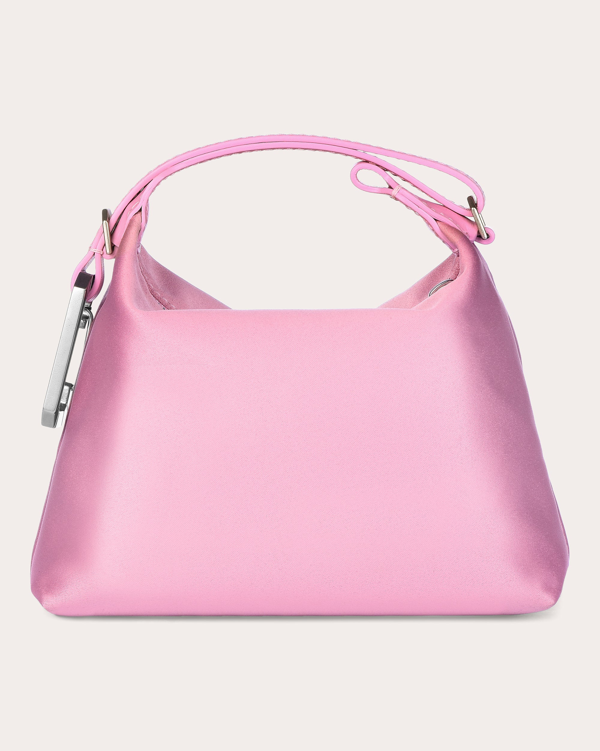 Slim Moon Satin Shoulder Bag