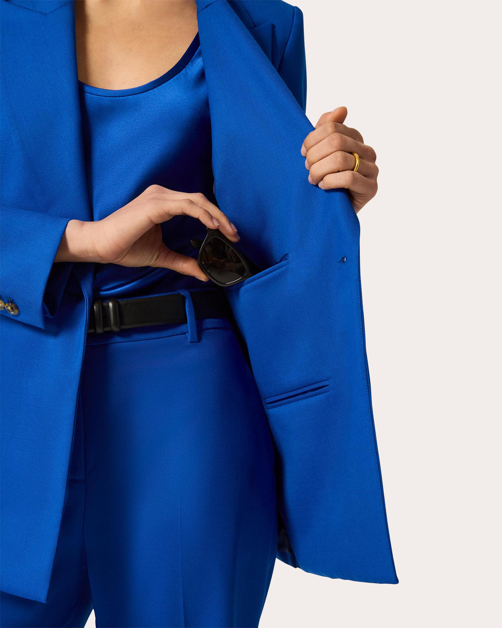 Cooper Seasonless Wool Double-Breasted Blazer