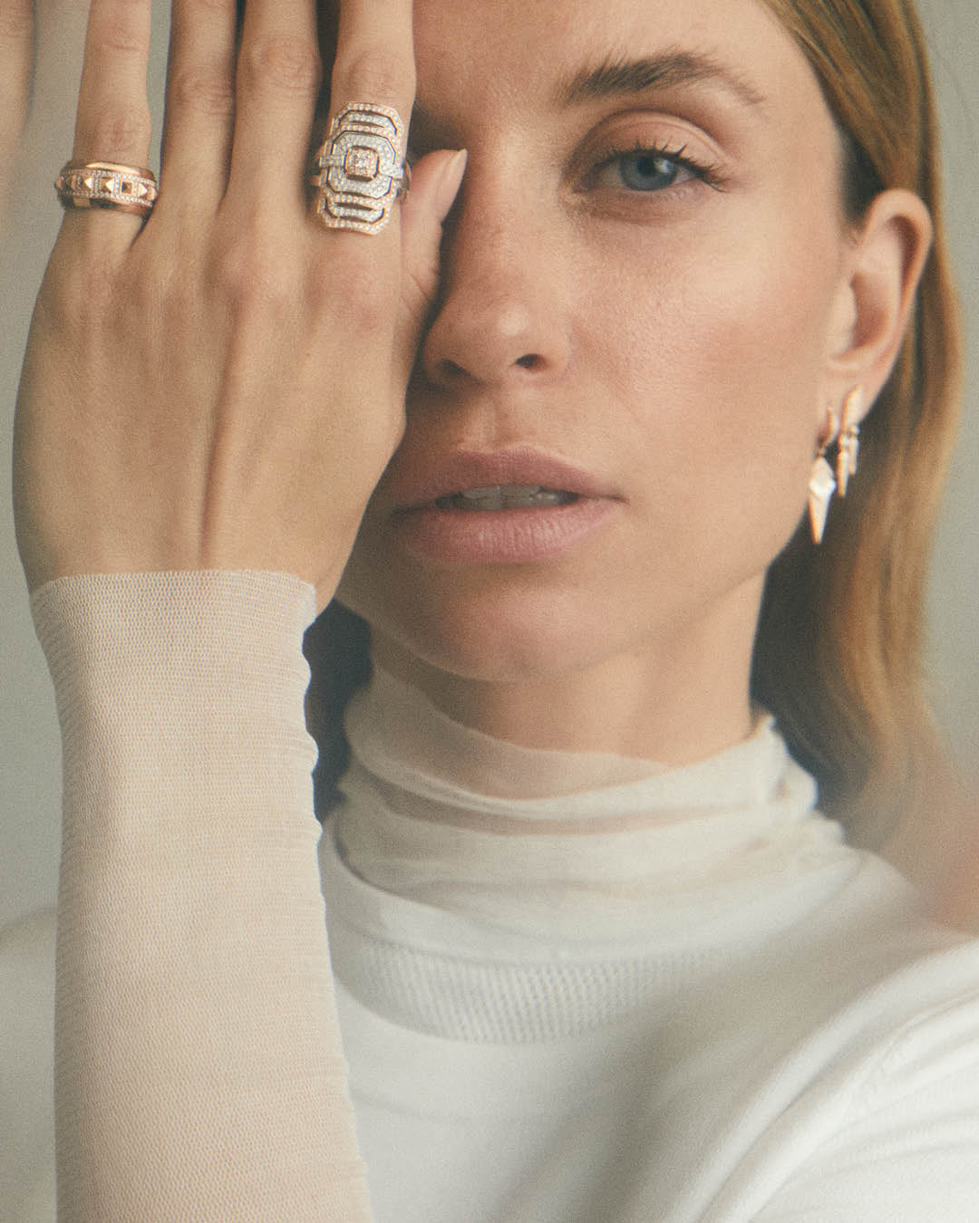 Rockaway 18K Gold Diamond Spinner Ring