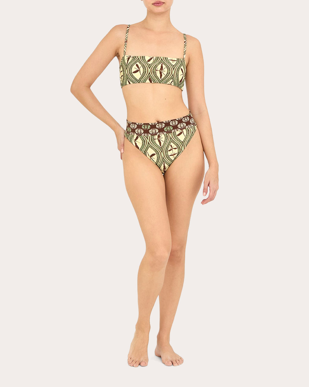 Le Bedouine Bandeau Bikini Top