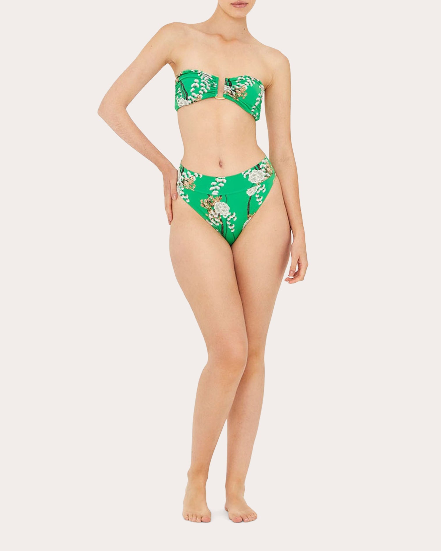 Jade High-Rise Bikini Bottoms