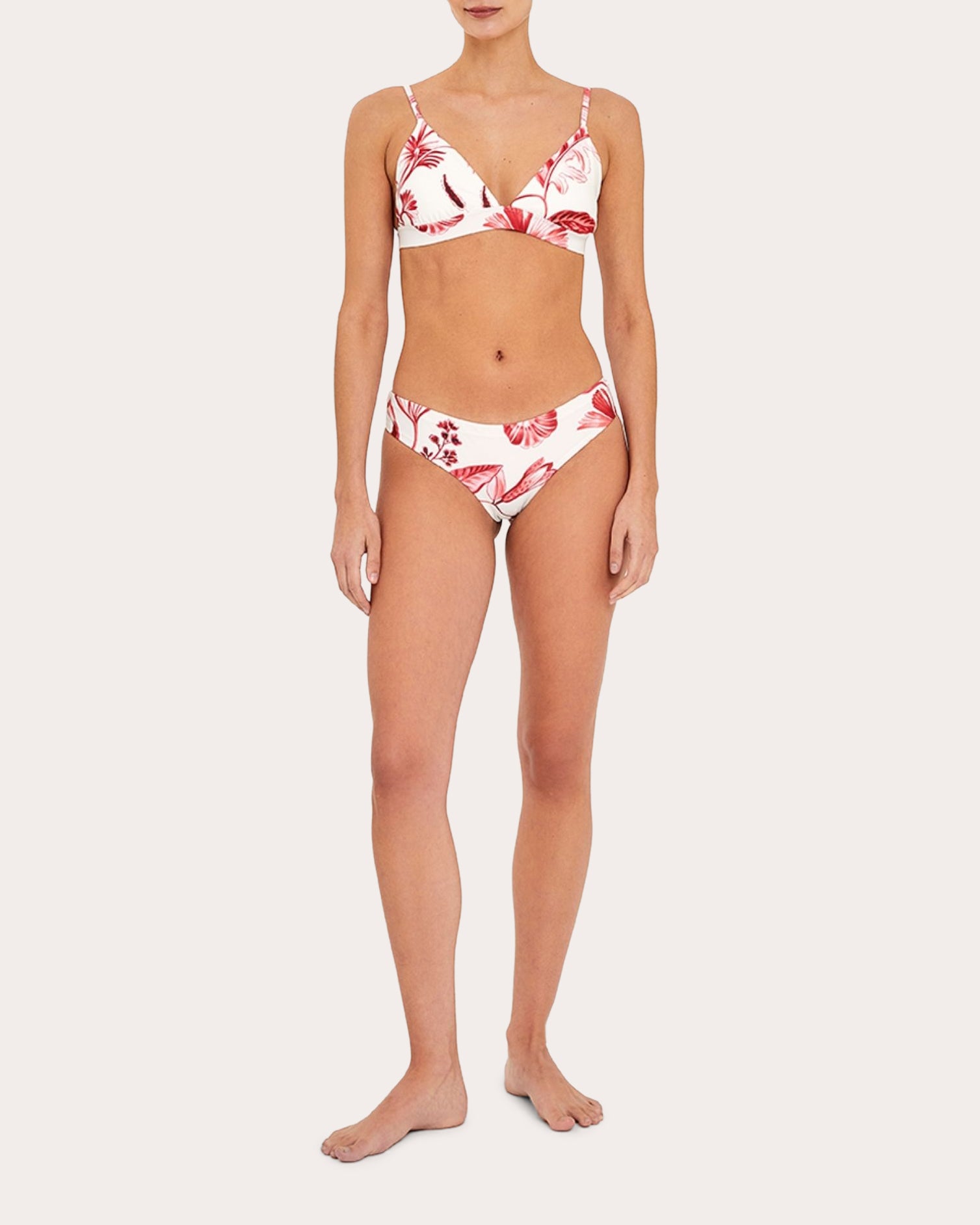 La Vie Rouge Triangle Bikini Top