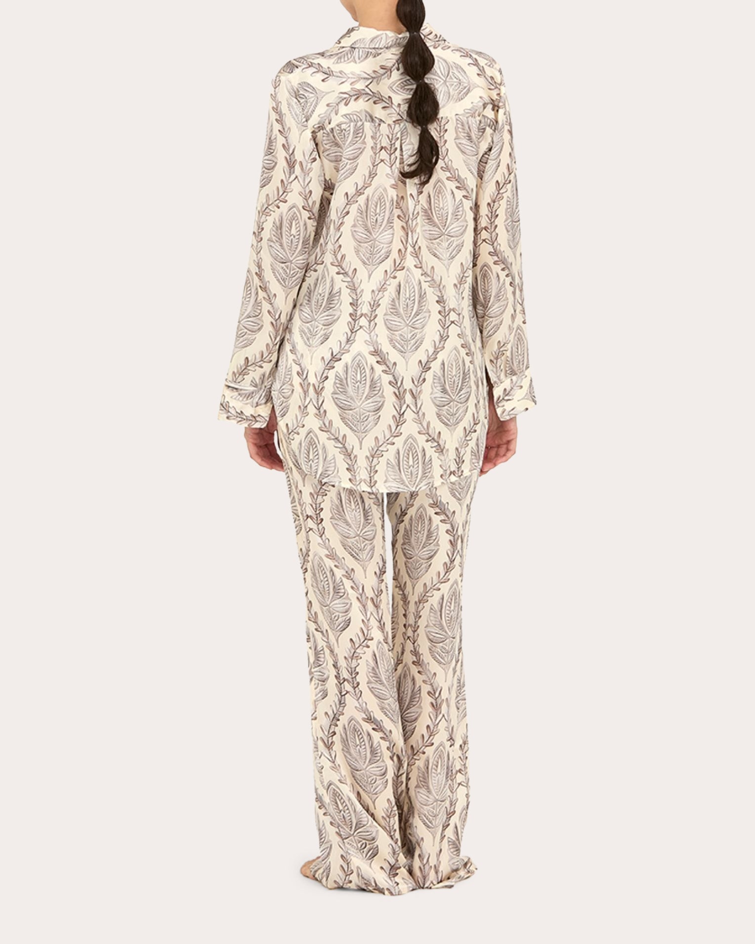 Sultana Silk Button-Up