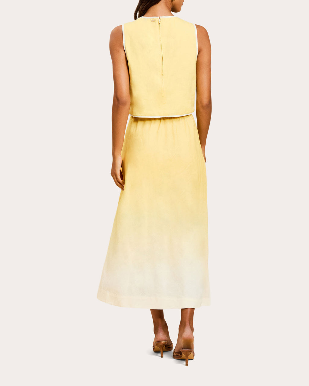 Santiago Reversible Cotton Bias Midi Skirt