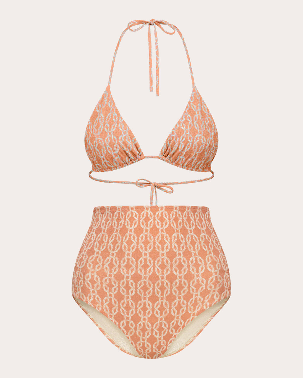 Ara Trellis High-Rise Bikini Bottoms
