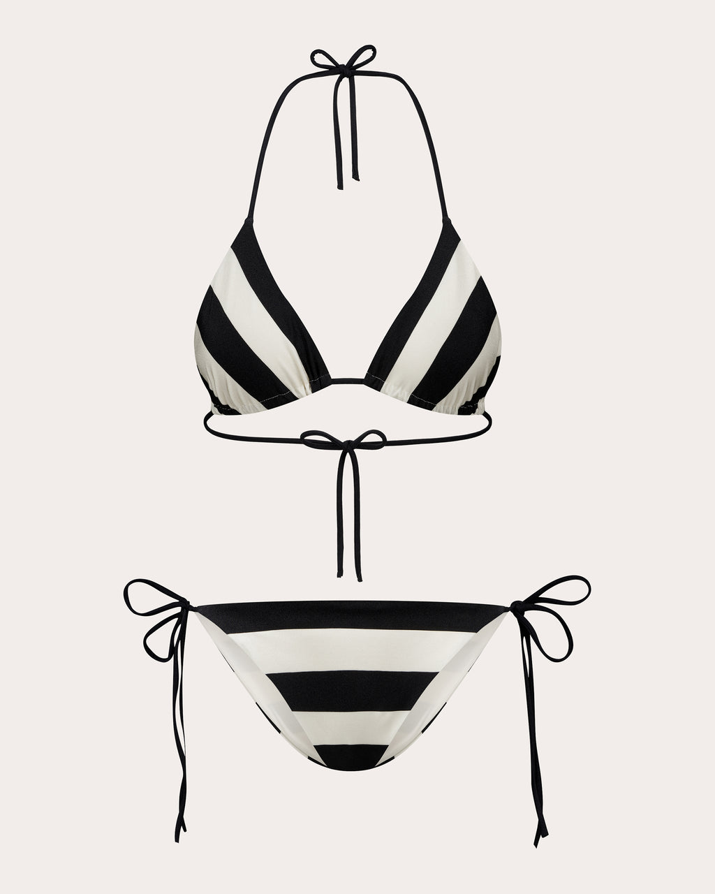 Scarlett Stripe Triangle Bikini Top