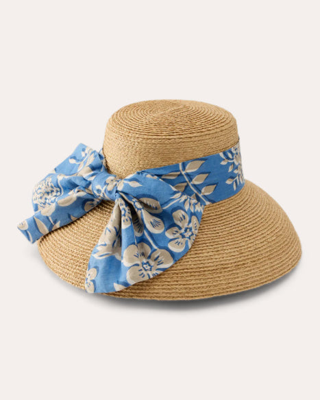 Amora Braided Raffia Sun Hat