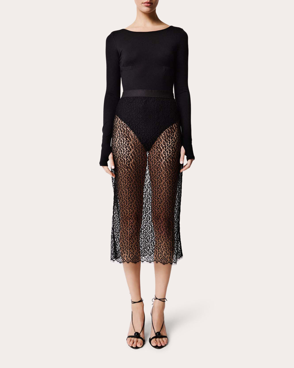 Sensory Wool-Silk Blend Jersey Bodysuit