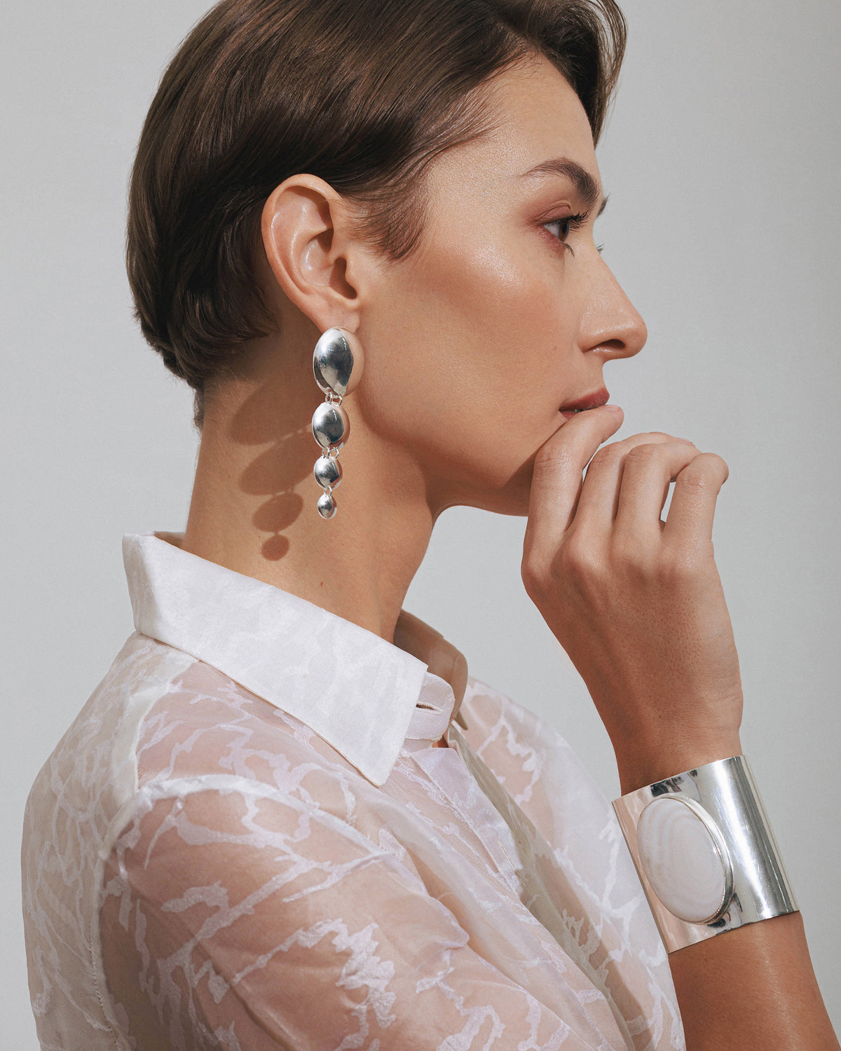 Gladiatrix Drop Earrings