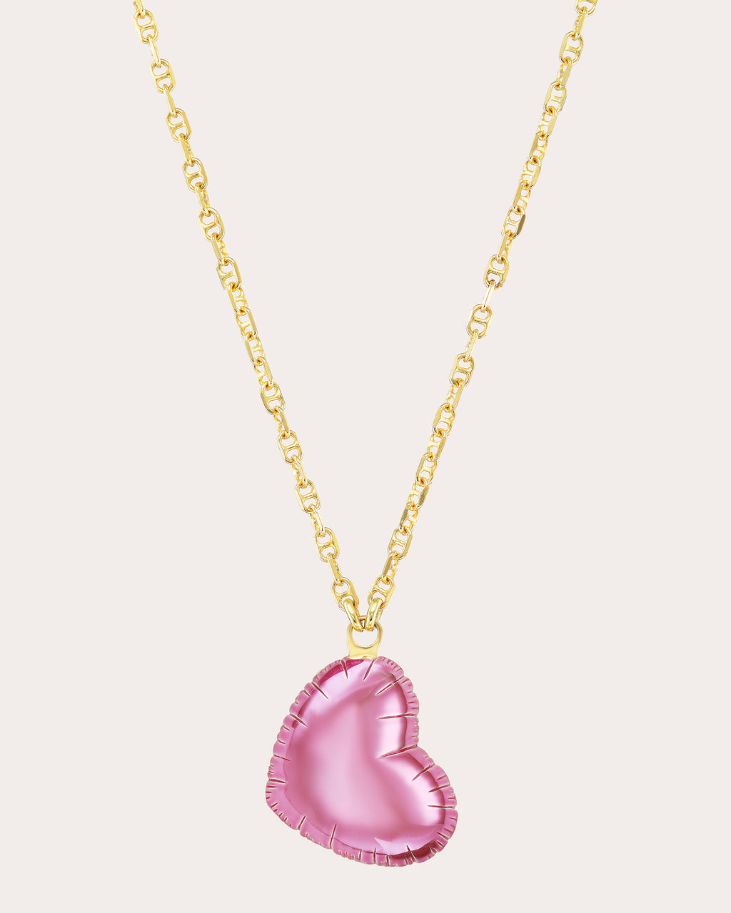 Bubblicious Small Heart Balloon Pendant Necklace