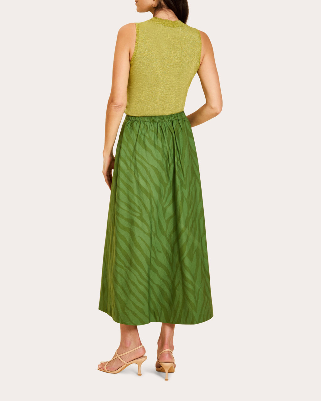 Soho Metallic Knit Shell Top