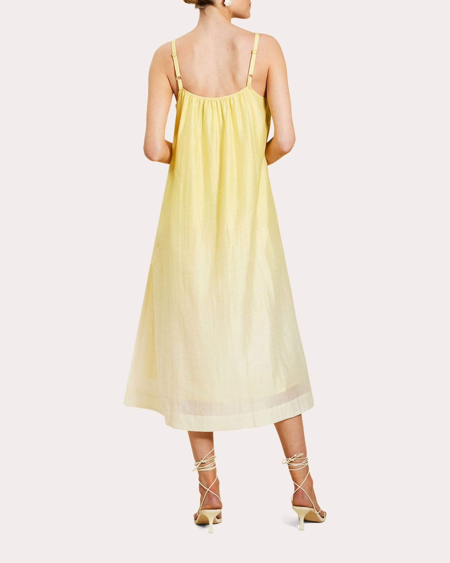 Mestiza New York Solenn Ombré Organza Appliqué Midi Dress Mestiza New York Solenn Ombré Organza Appliqué Midi Dress