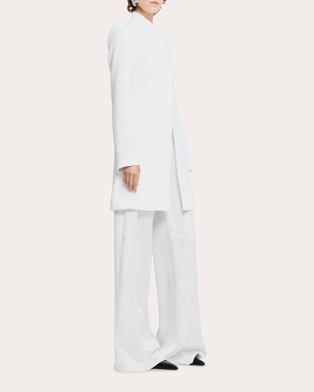 Satin Wide-Leg Pants