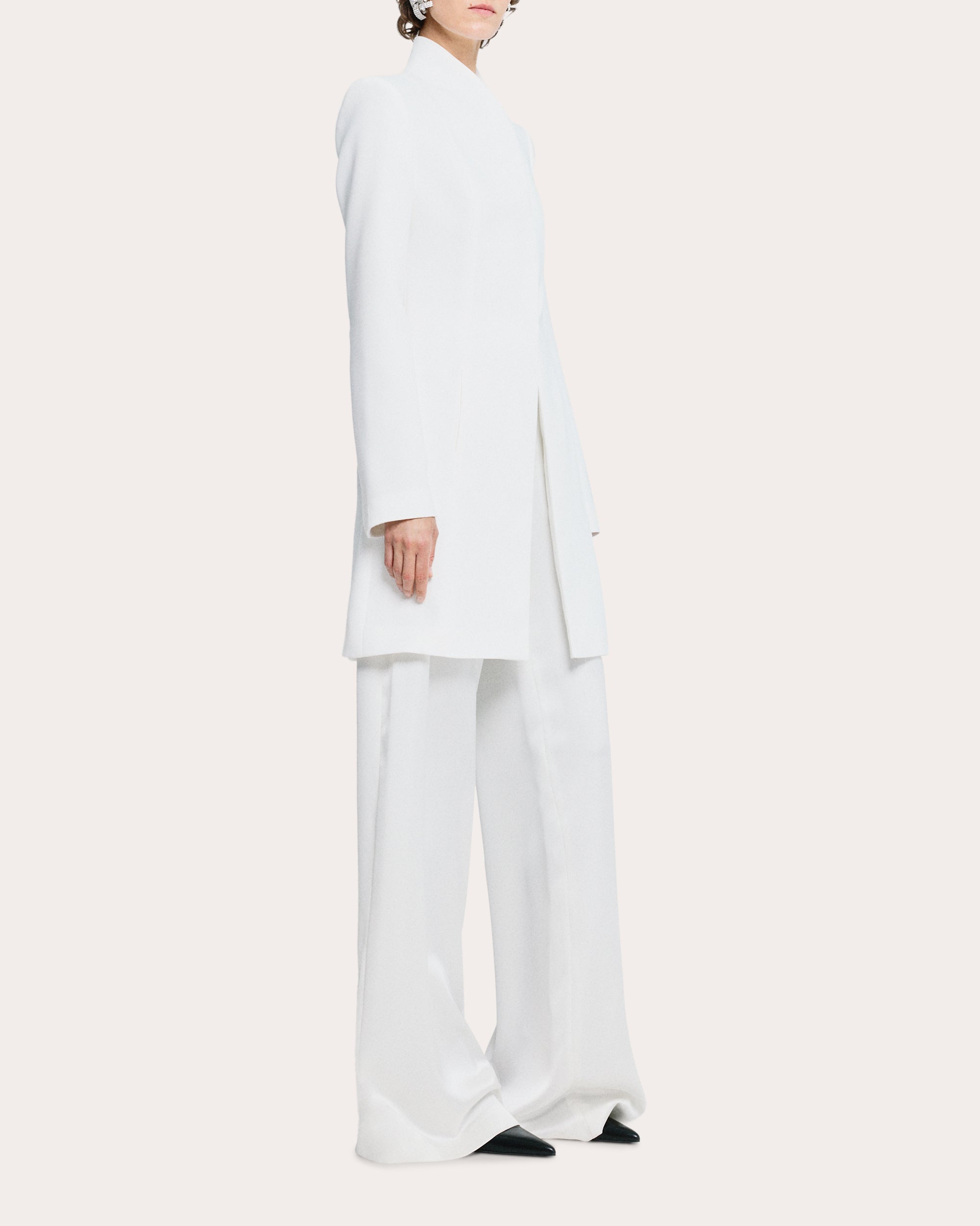 Satin Wide-Leg Pants