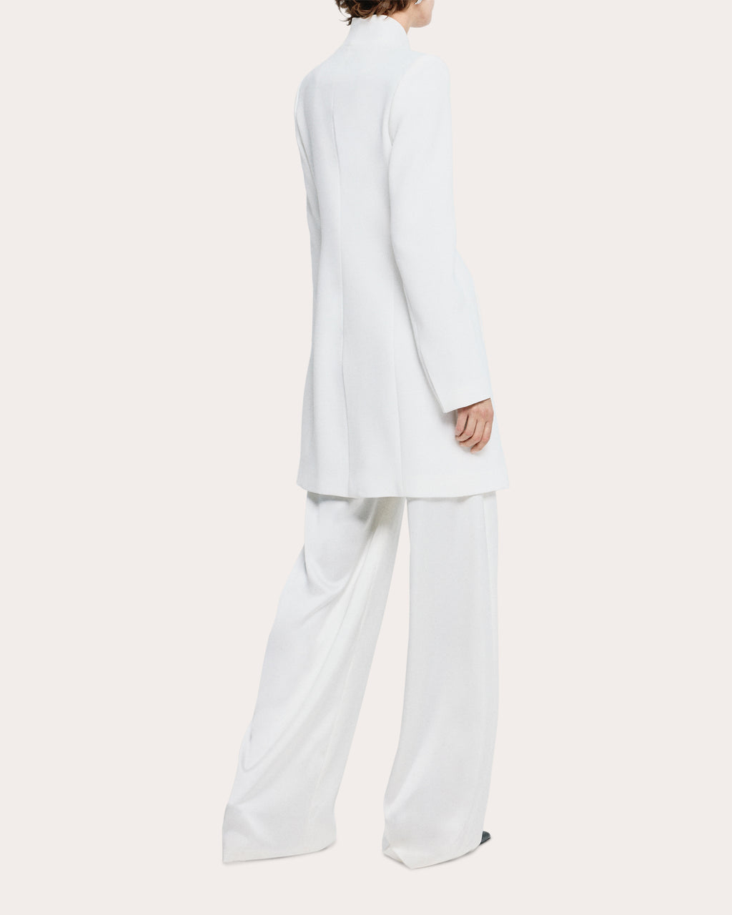 Satin Wide-Leg Pants