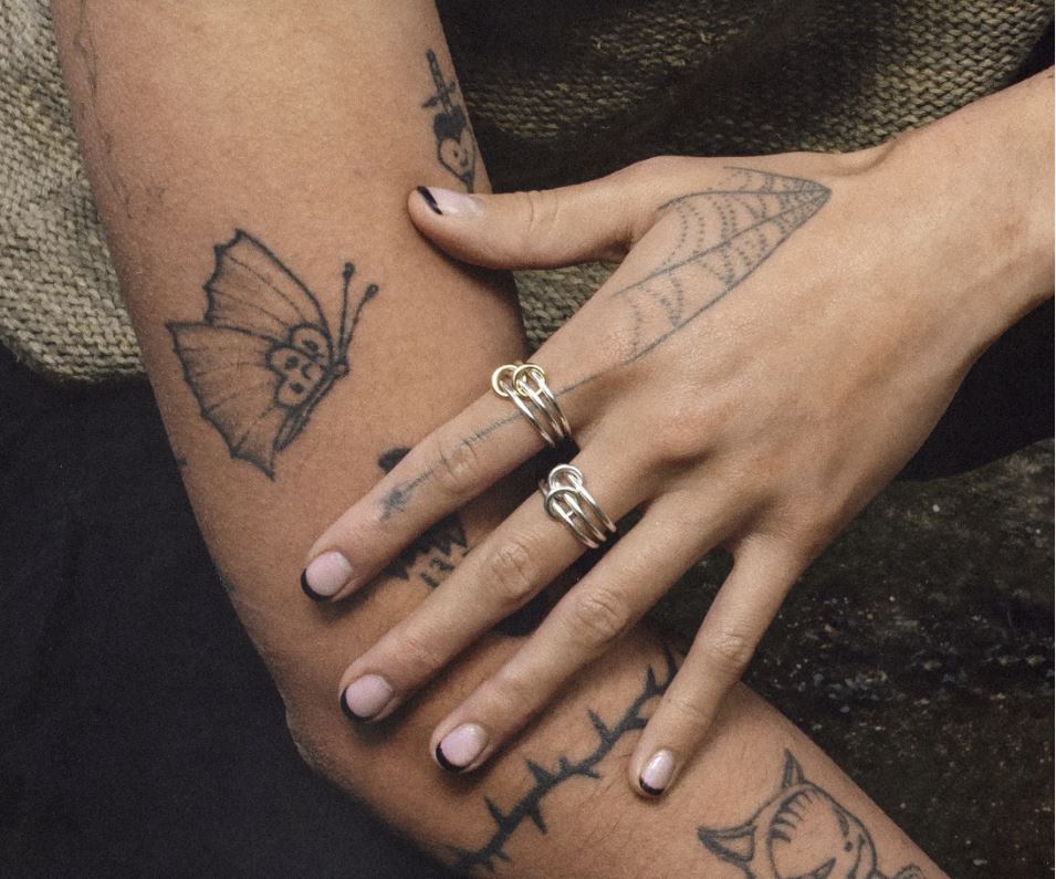 Two-Tone Solarium Ring