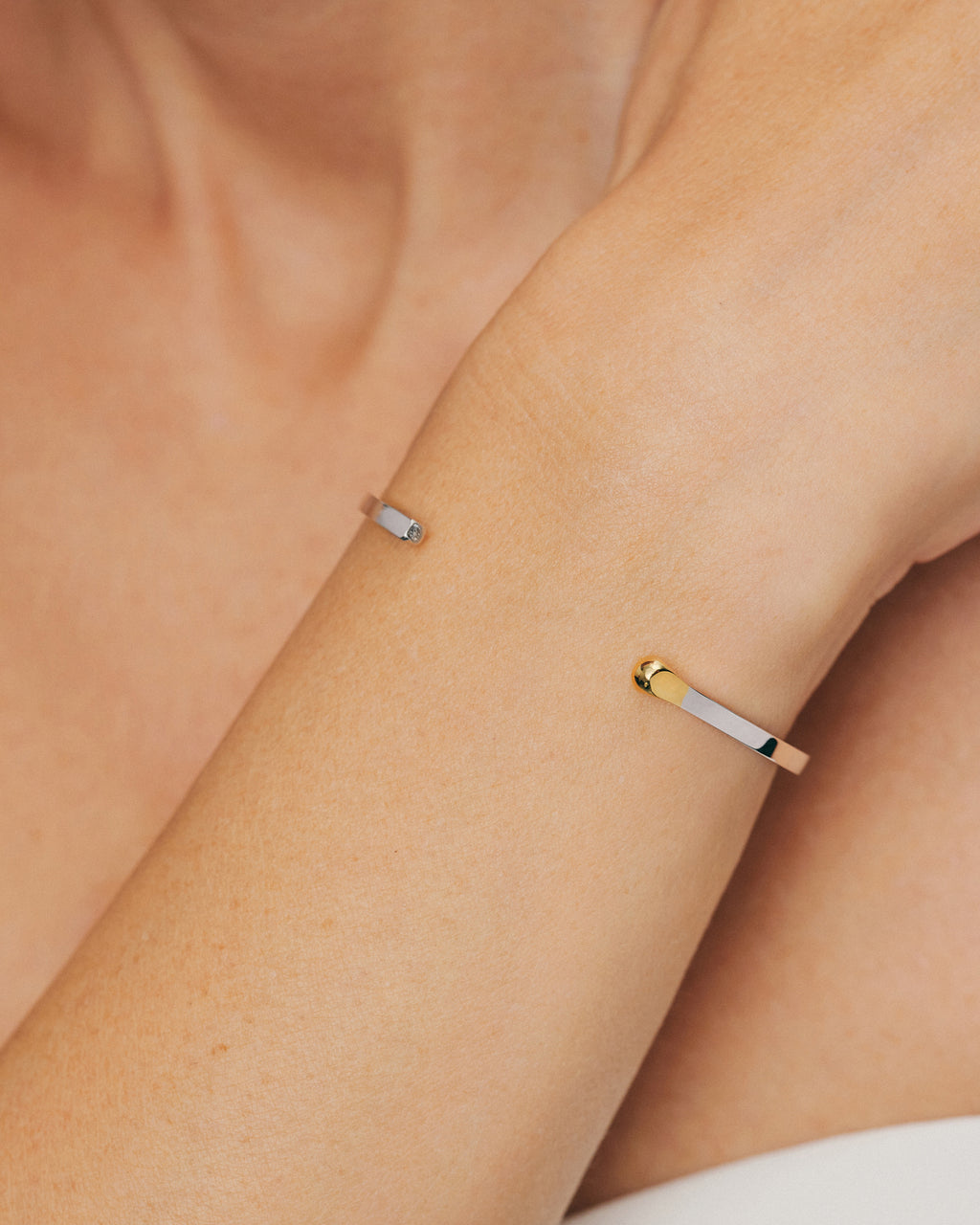 Diamond Match Cuff Bracelet