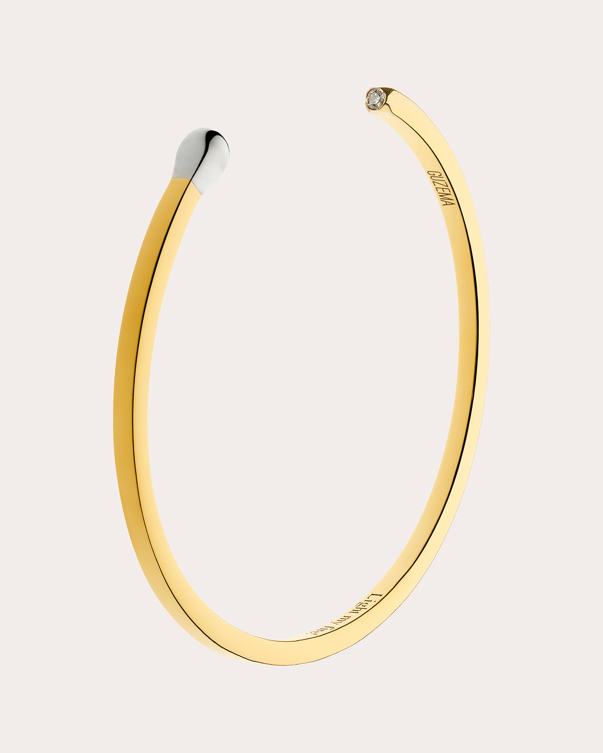 Diamond Match Cuff Bracelet