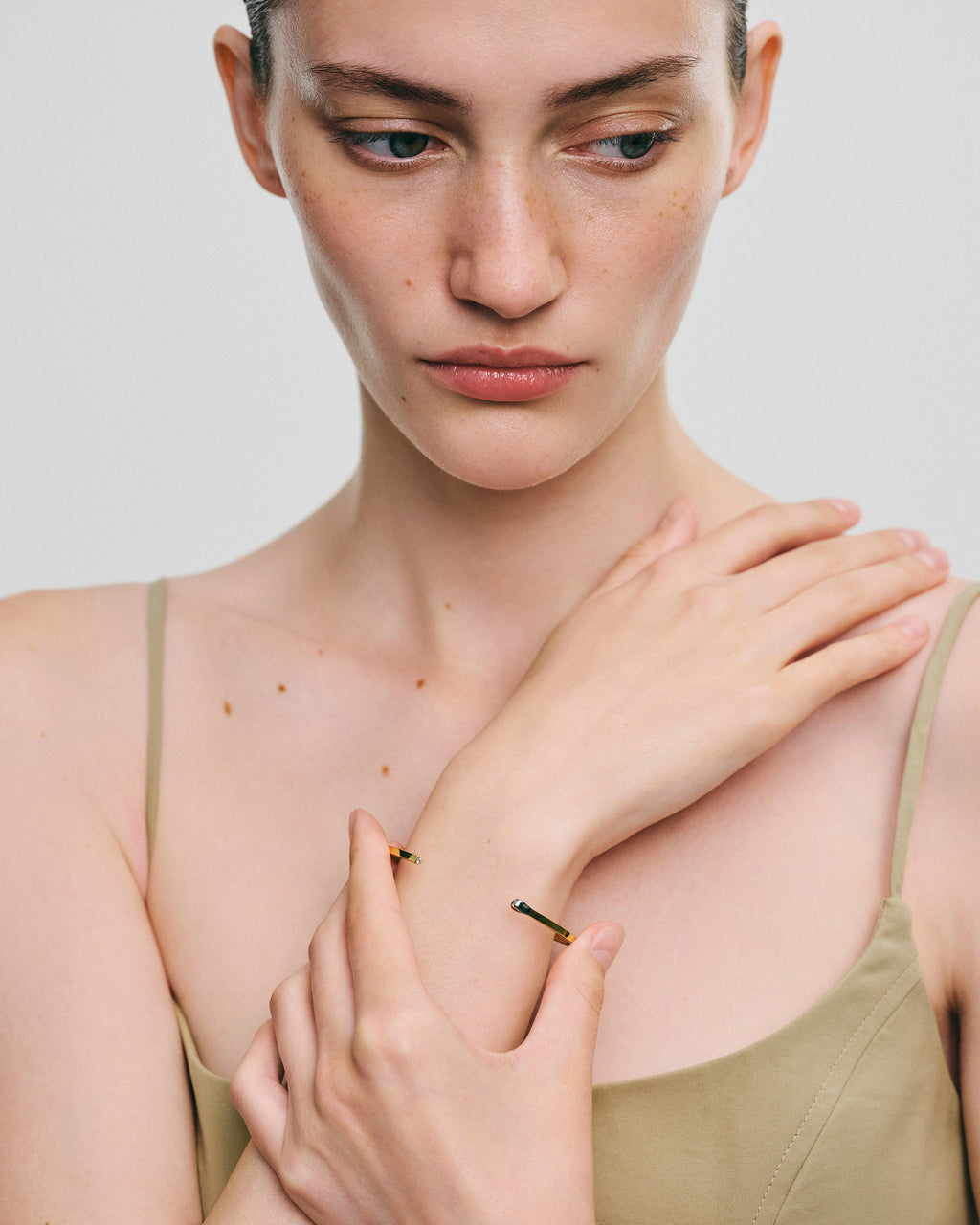 Diamond Match Cuff Bracelet