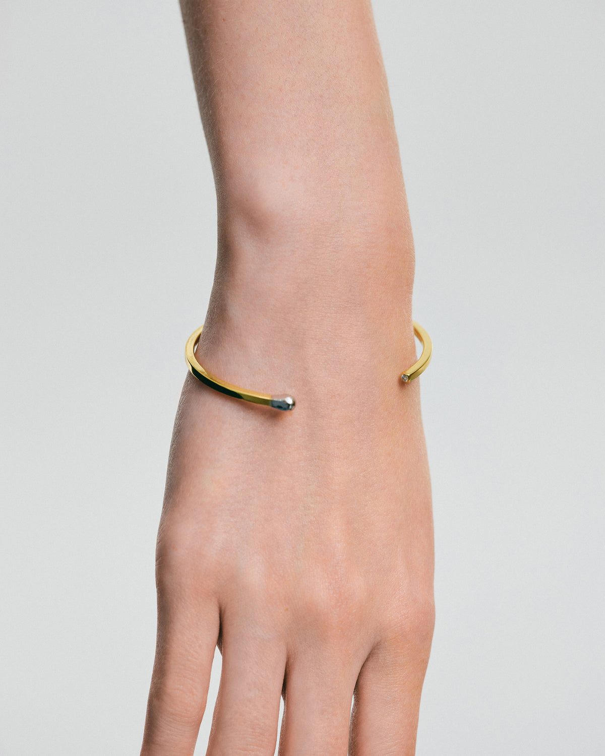 Diamond Match Cuff Bracelet