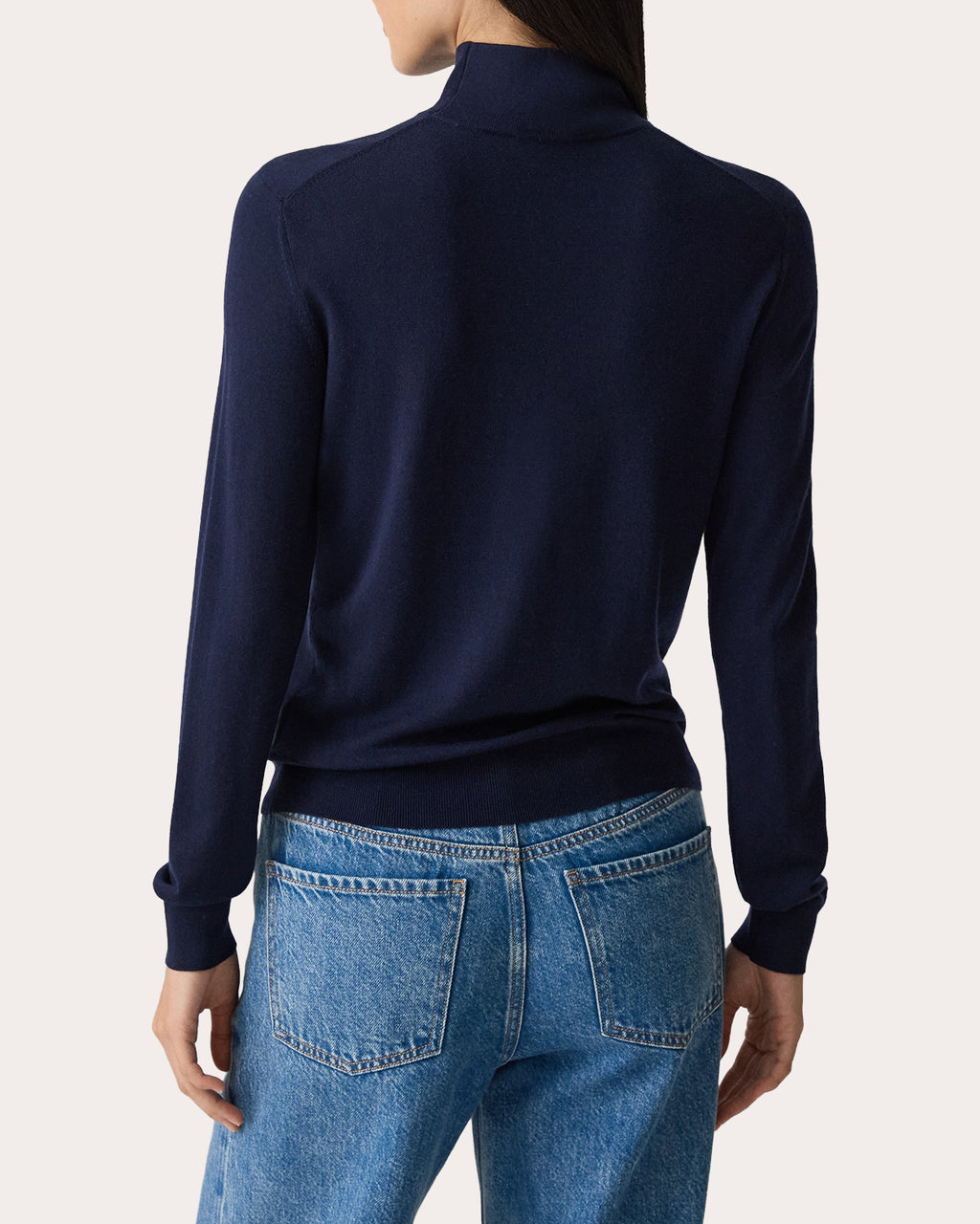 Regal Wool Mock Neck Sweater