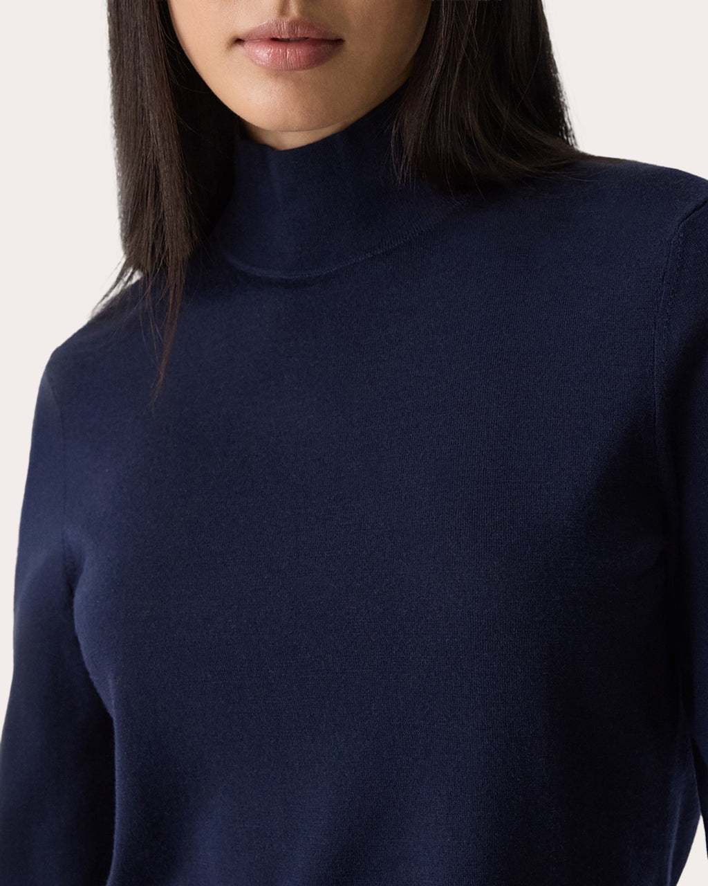 Regal Wool Mock Neck Sweater