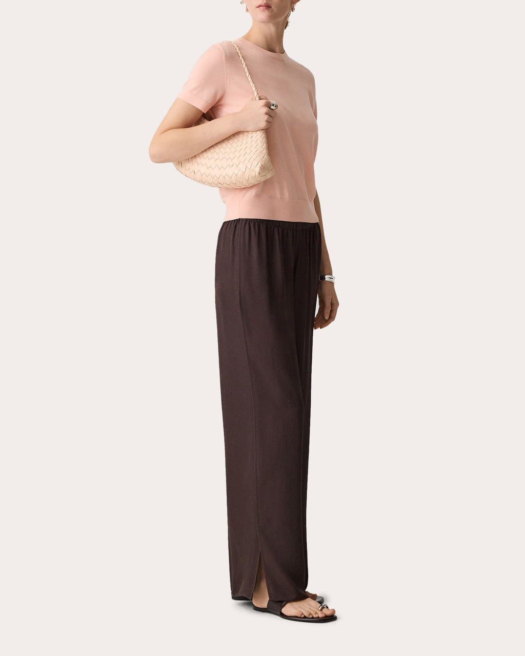 Washed Twill Vented Pull-On Pants