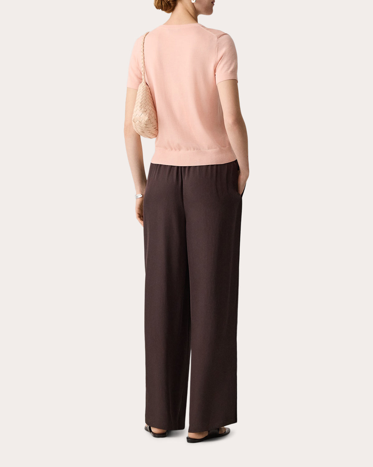 Washed Twill Vented Pull-On Pants
