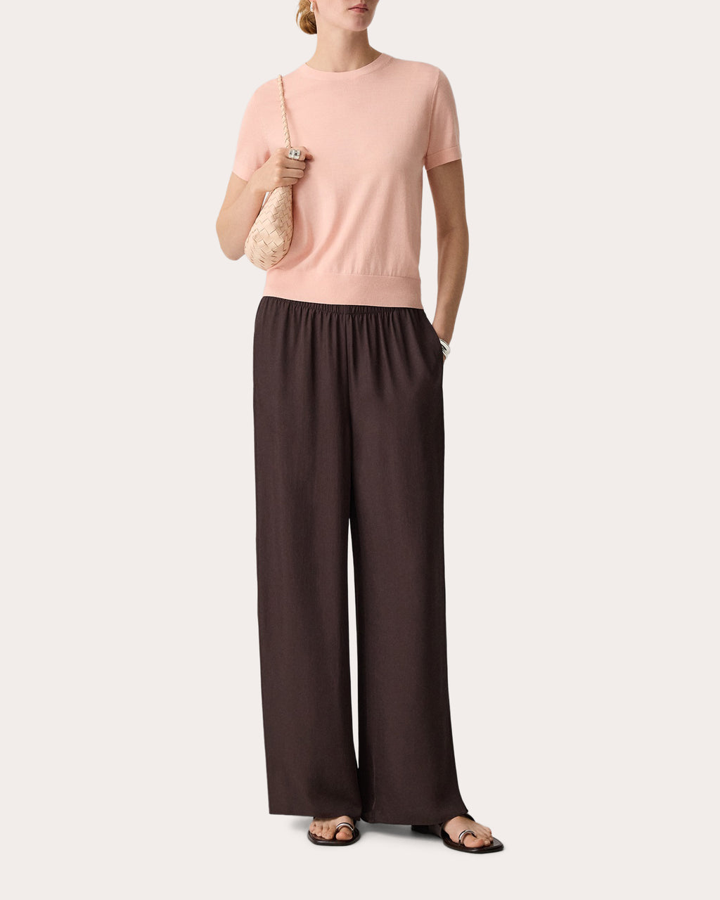 Washed Twill Vented Pull-On Pants