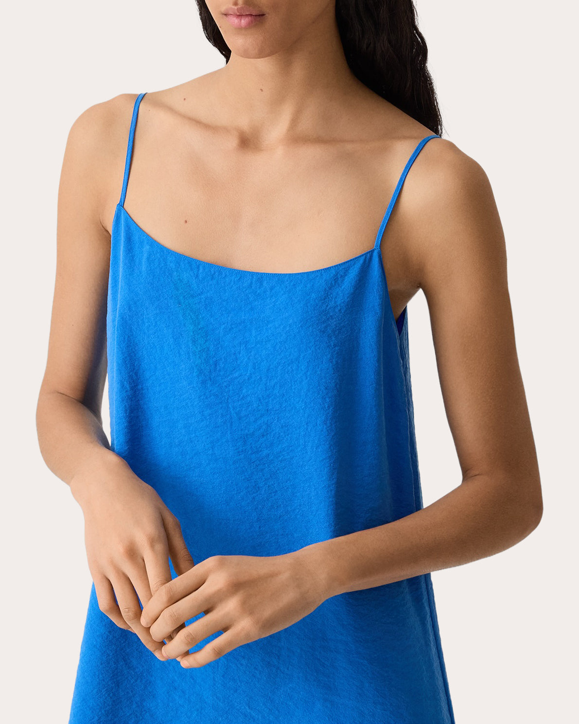 Relaxed Silk Slip Dress | Olivela