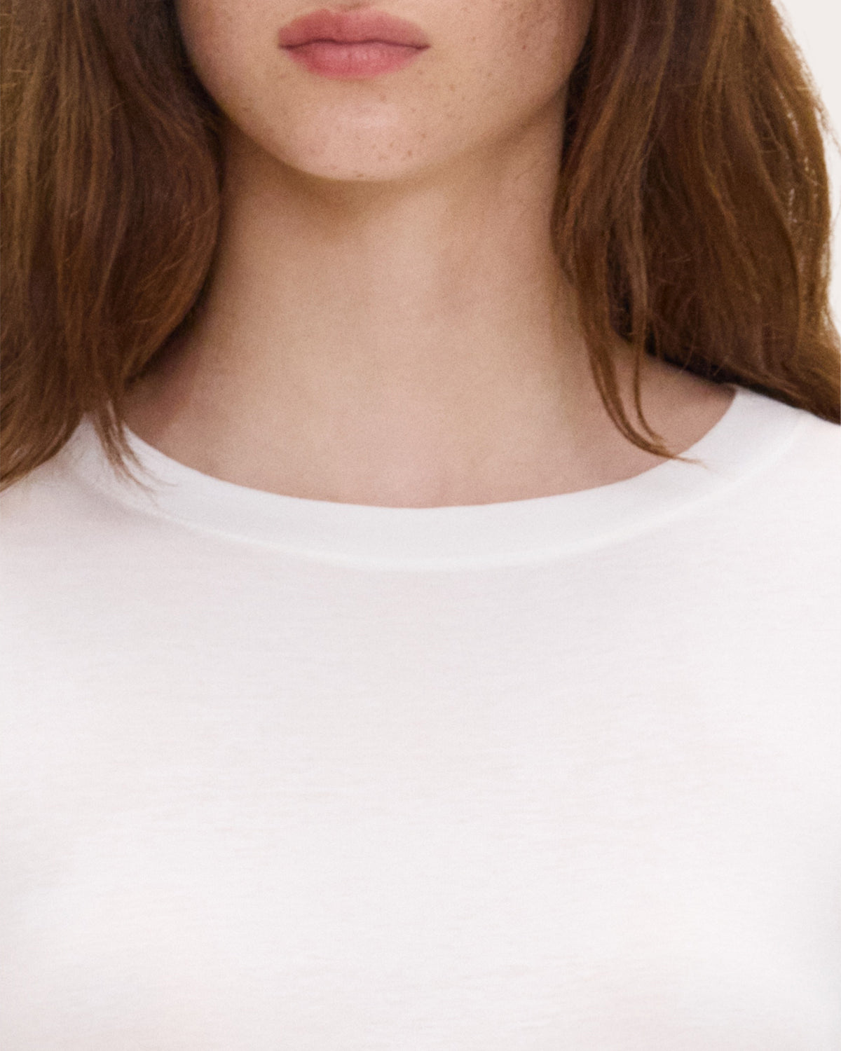 Cotton Modal Slim Long-Sleeve Top