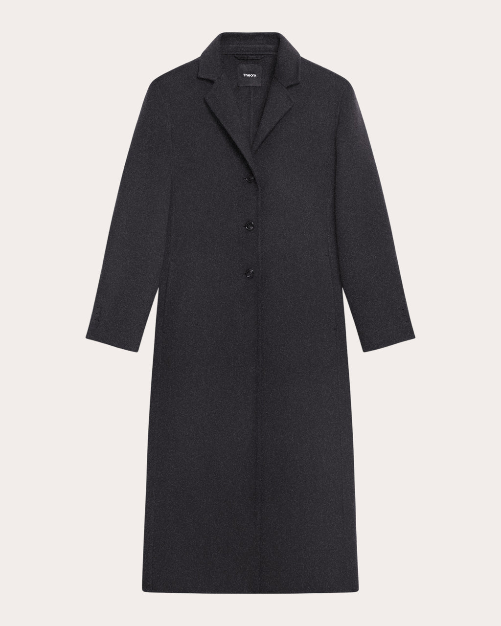 Brushed Wool Elongated Blazer Coat