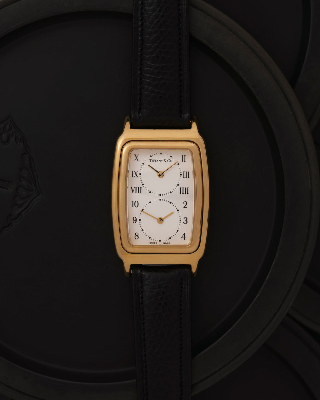 Vintage Tiffany & Co. Dual-Time Flip Watch