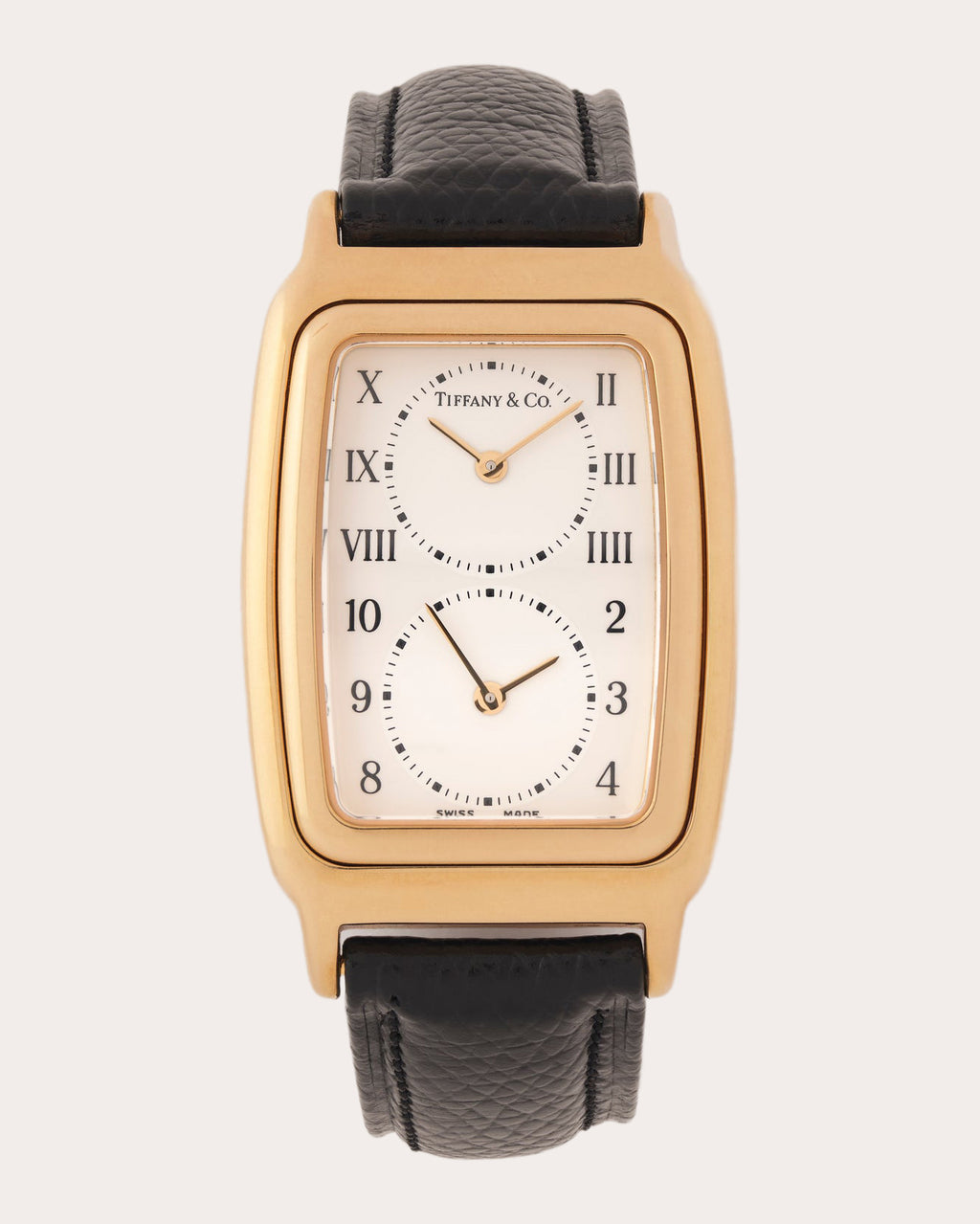 Vintage Tiffany & Co. Dual-Time Flip Watch