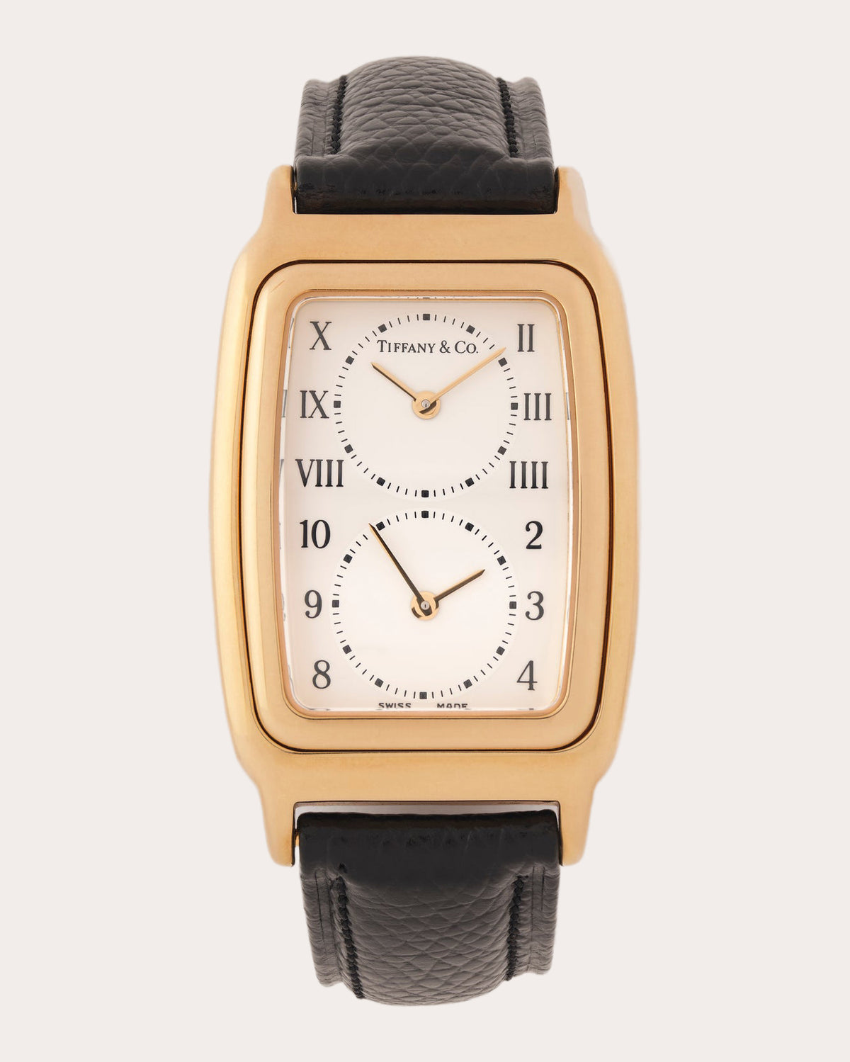 Vintage Tiffany & Co. Dual-Time Flip Watch