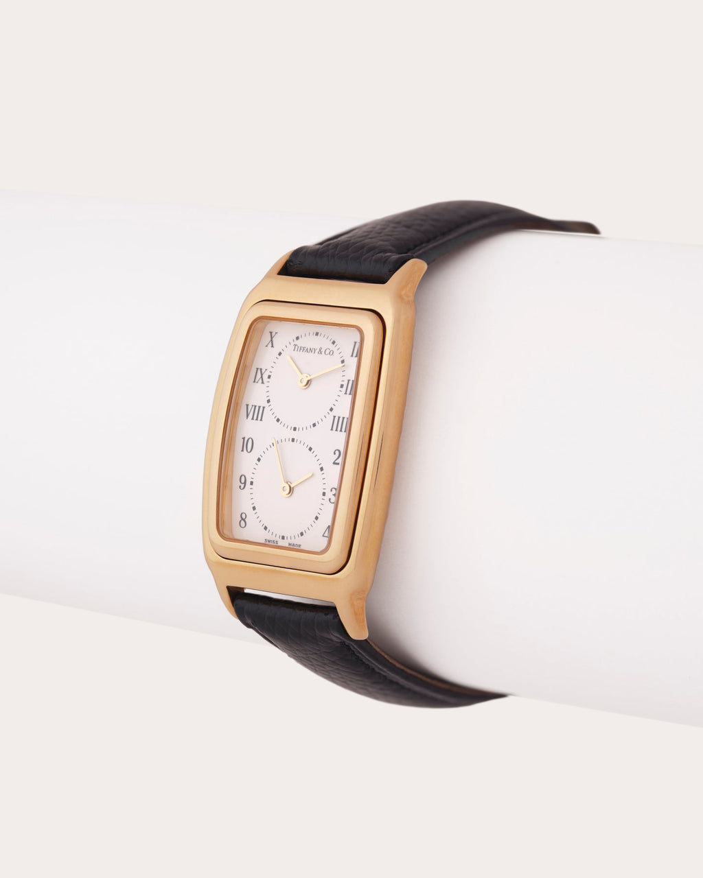 Vintage Tiffany & Co. Dual-Time Flip Watch