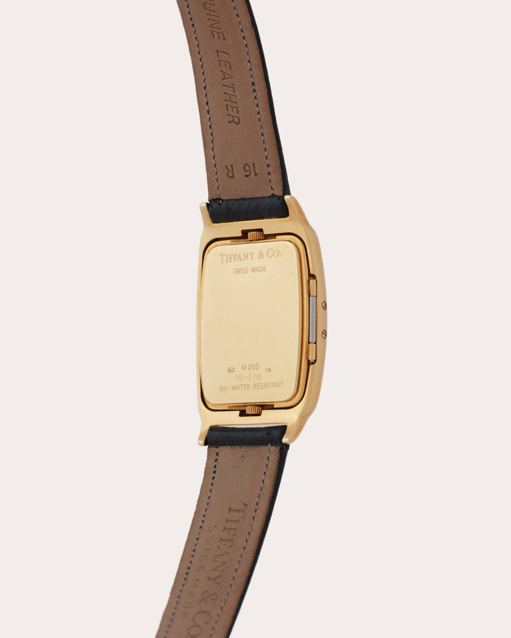 Vintage Tiffany & Co. Dual-Time Flip Watch