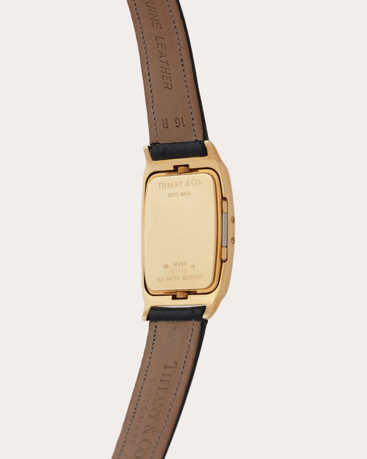 Vintage Tiffany & Co. Dual-Time Flip Watch