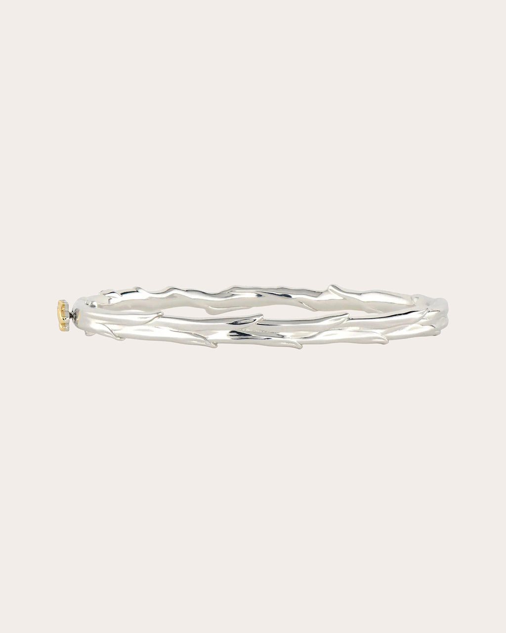 Diamond Two-Tone Branch Bangle