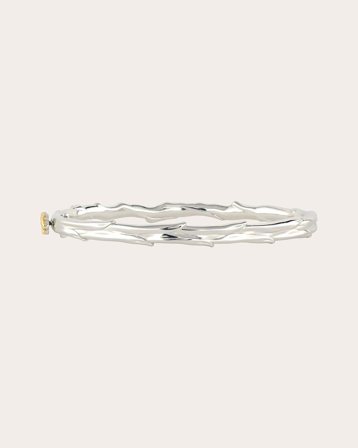 Diamond Two-Tone Branch Bangle