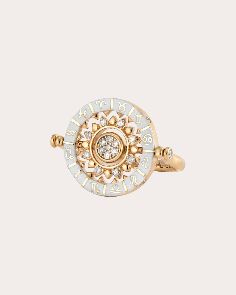 Sapphire Tell Your Story Zodiac Flip Ring