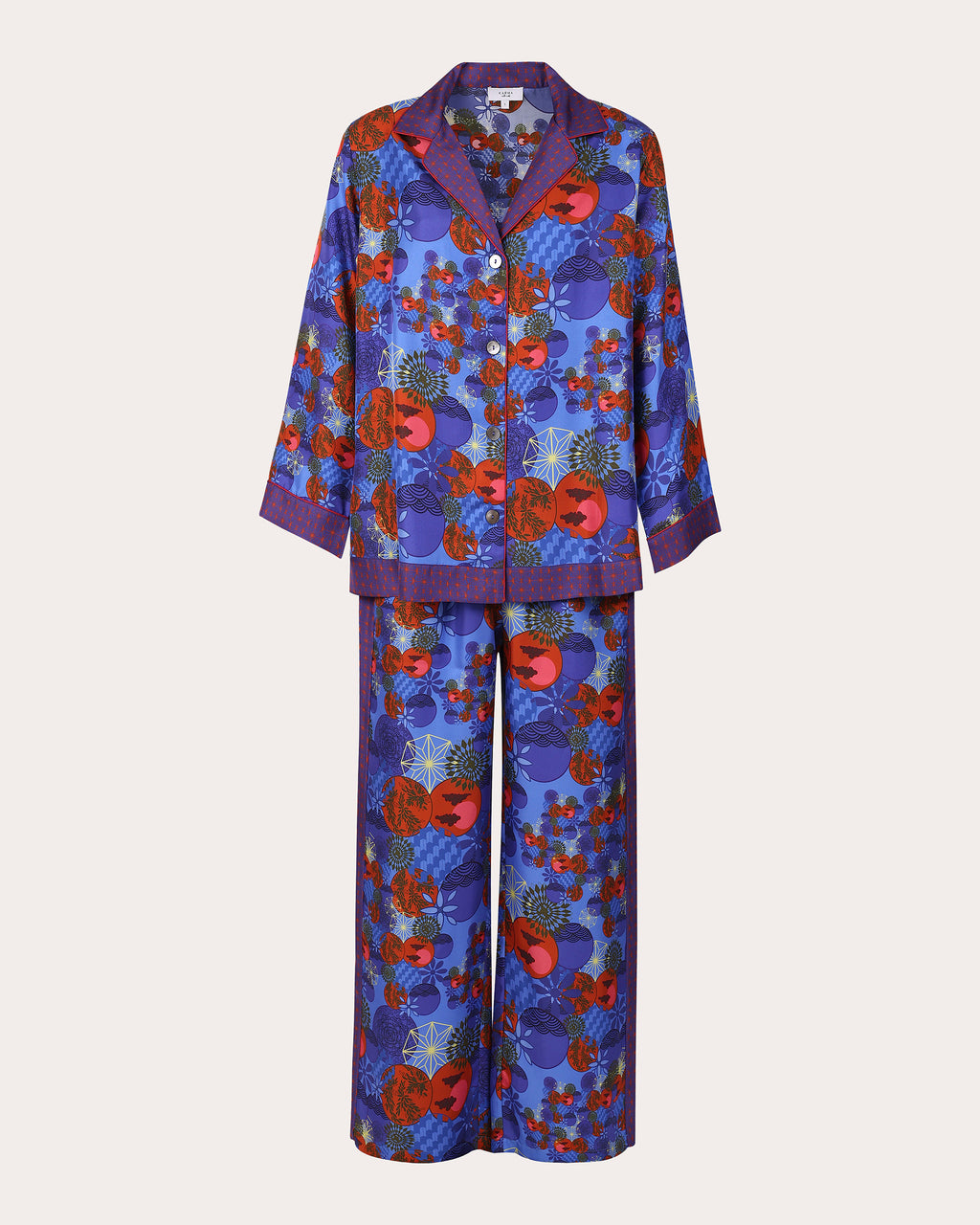Isa Tama Silk Pajama Set