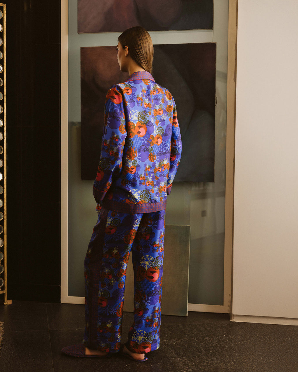 Isa Tama Silk Pajama Set