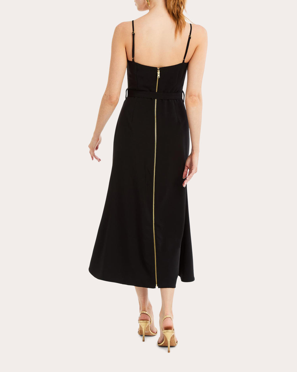 Tropez Floral Reversible Flared Midi Dress